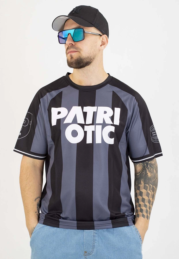 T-shirt Patriotic Cls Football czarny