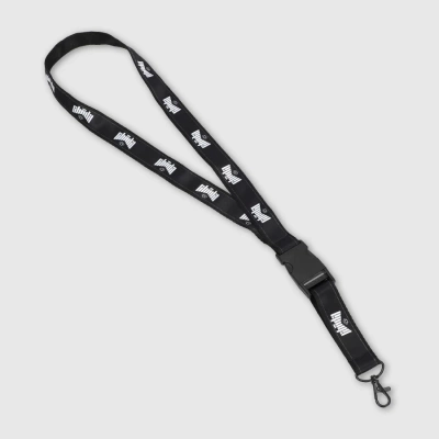 Smycz Chada Kastet Logo czarna