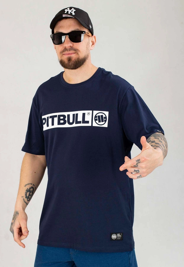 T-shirt Pit Bull Hilltop 170 granatowy