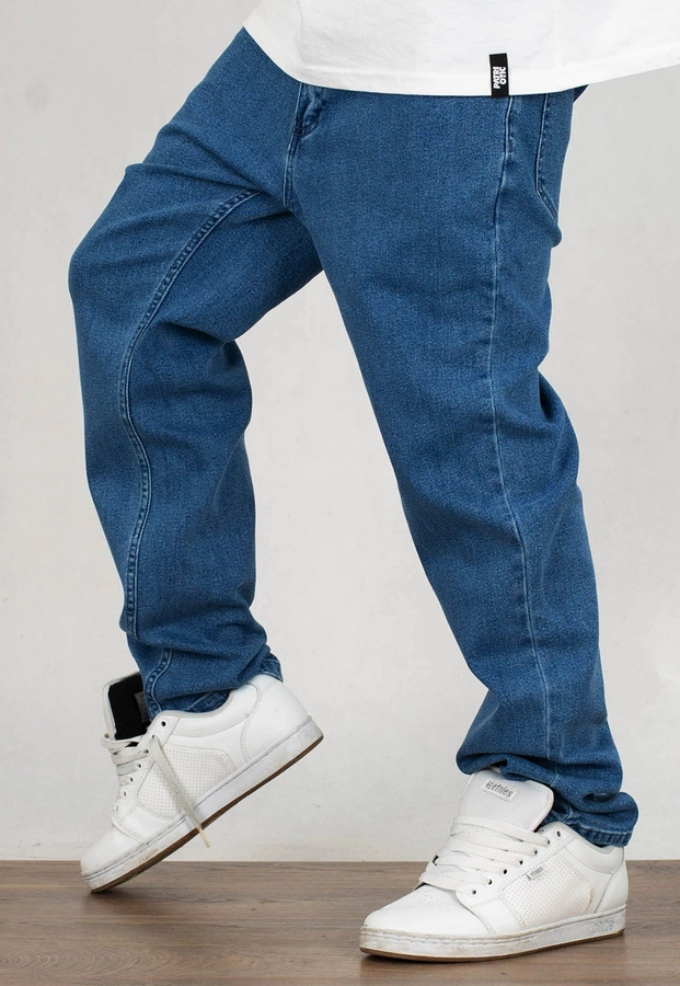 Spodnie Prosto Regular Pocklog blue jeans