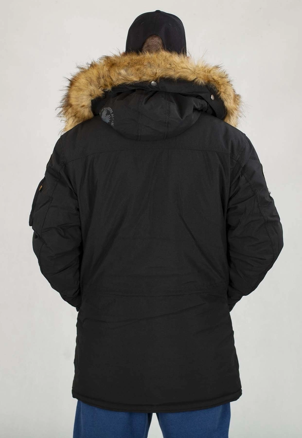 Kurtka Alpha Industries Zimowa Polar 123144 czarna