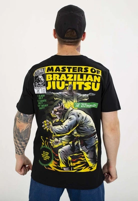 T-shirt Pit Bull Master Of BJJ black