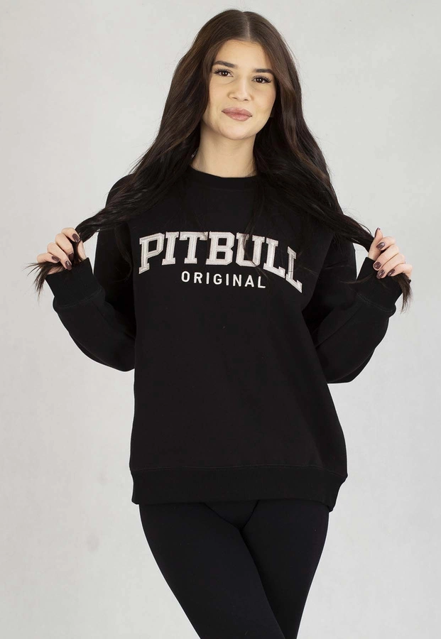 Bluza Pit Bull Bez Kaptura Oversize Tyrian czarna