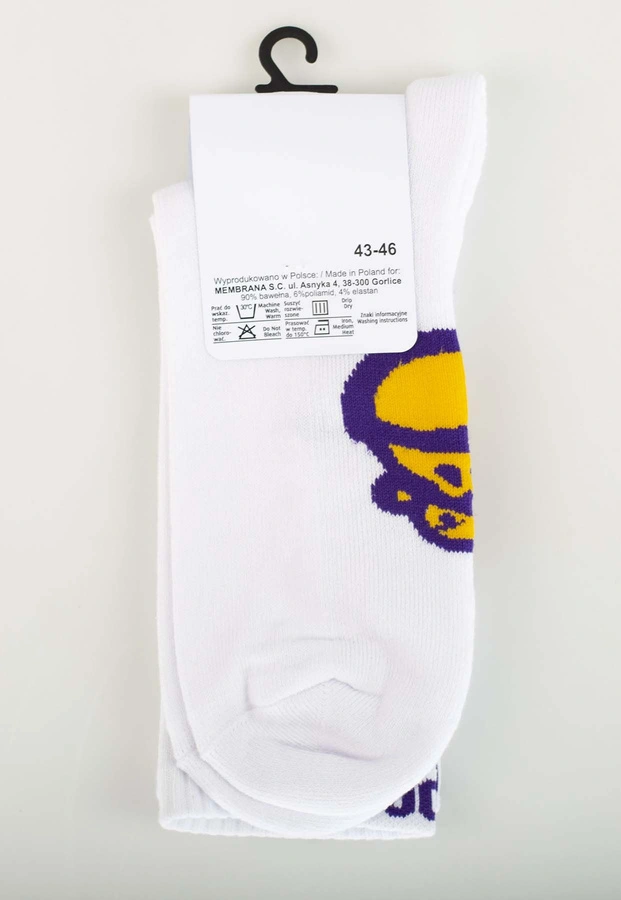 Skiety Stoprocent Goryl biało pomarańczowe