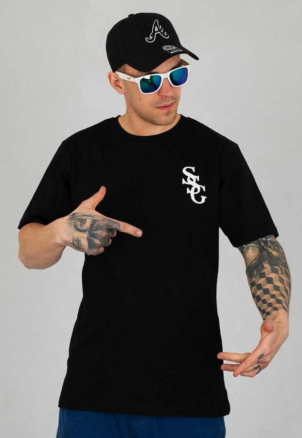 T-Shirt SSG Slant czarny