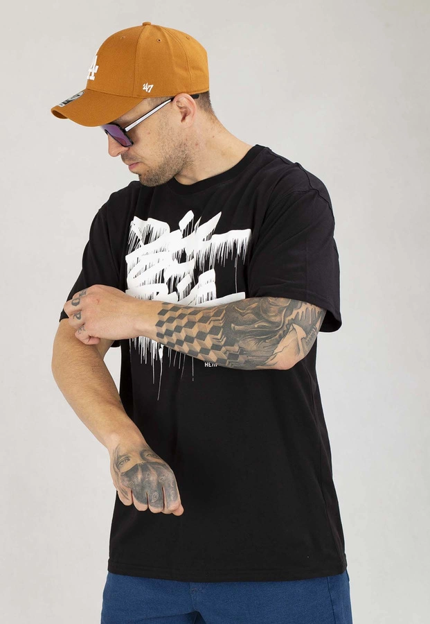 T-shirt Diil Paint Splash czarny