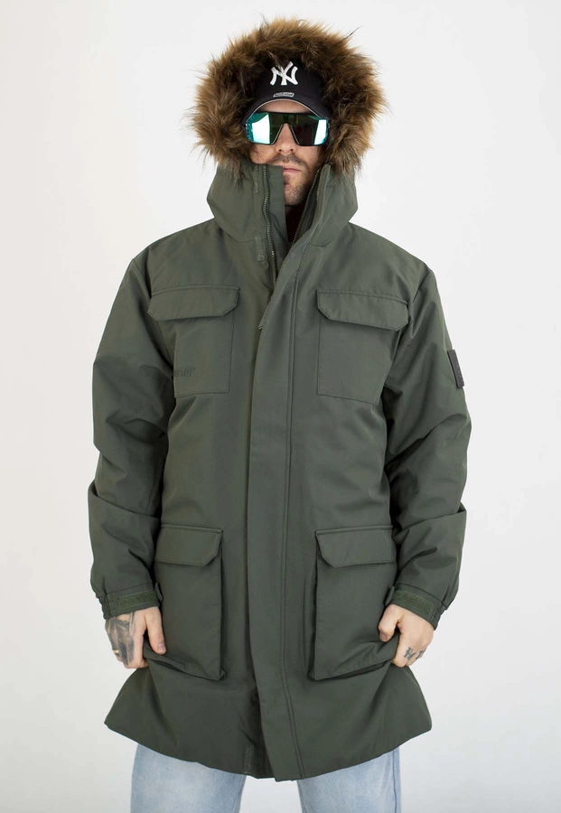 Kurtka Prosto Zimowa Parka Expedition dark olive green