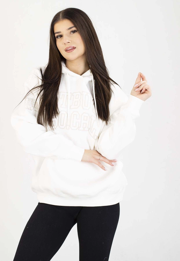 Bluza Pit Bull Z Kapturem Fiora off white