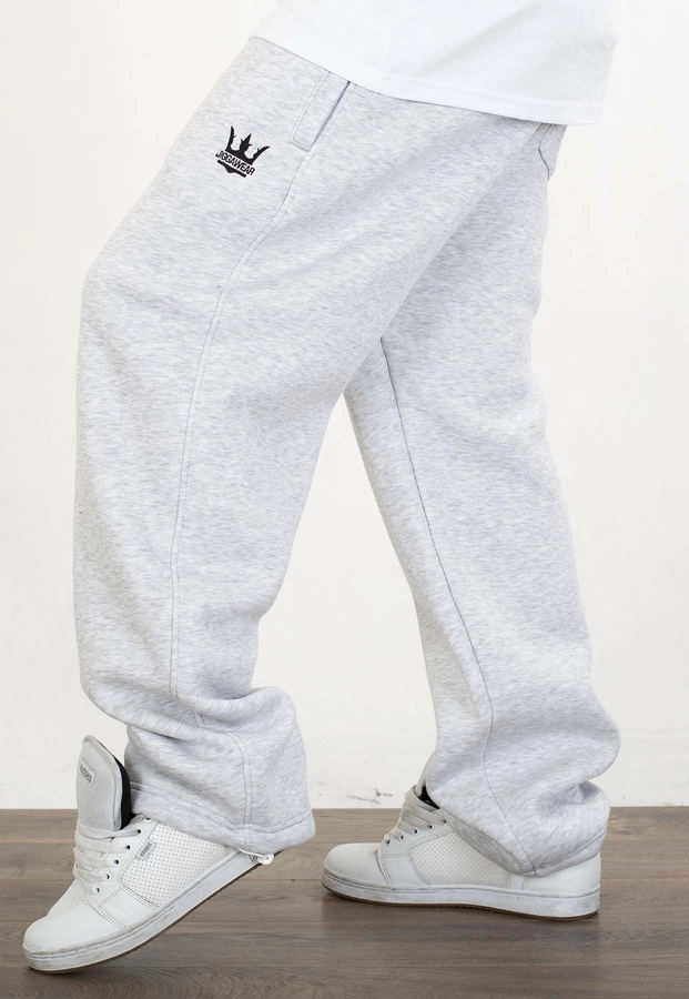 Dresy Jigga Wear Logo Drawcord Baggy szare