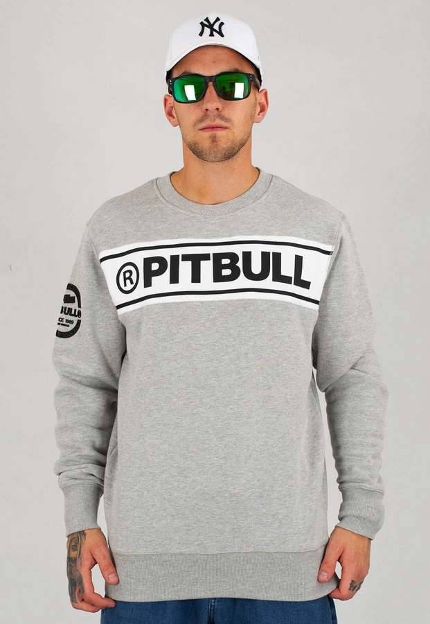 Bluza Pit Bull Potomac szara melanż