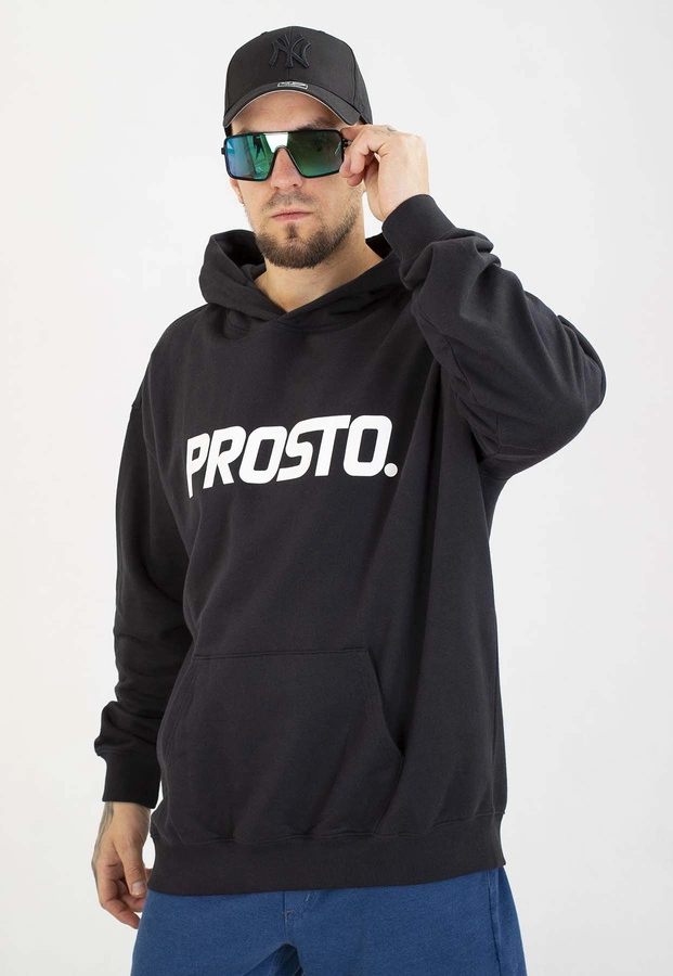 Bluza Prosto Z kapturem Big Log czarna