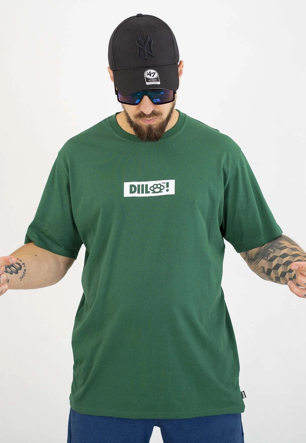 T-shirt Diil Kastet zielony