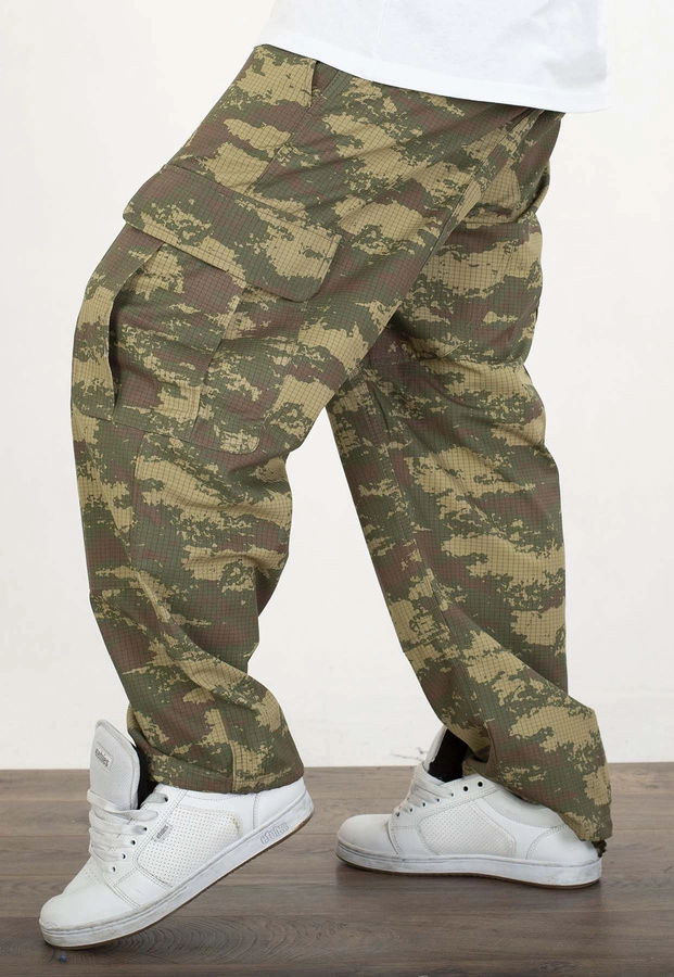 Spodnie Jigga Wear Military Green Camo 