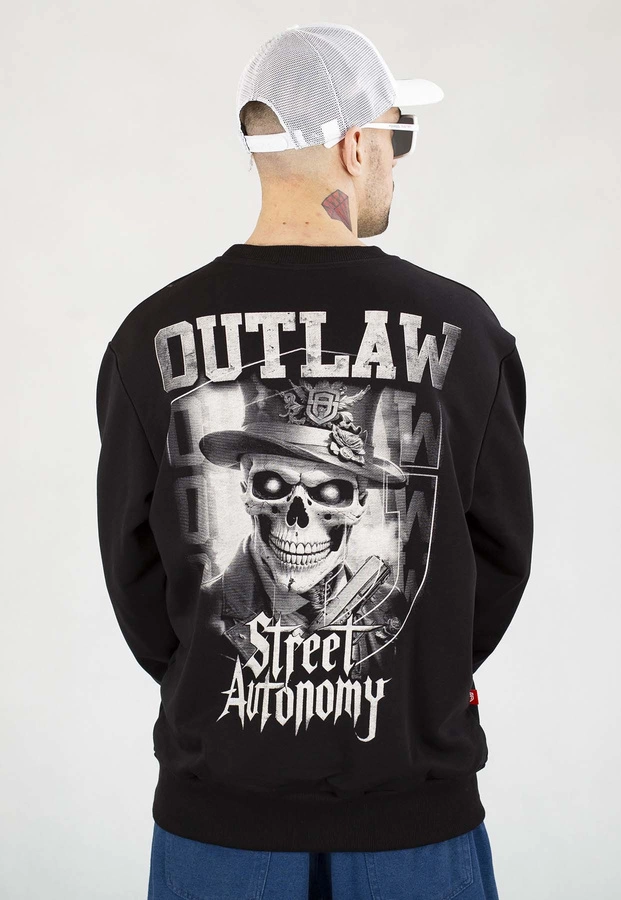 Bluza Street Autonomy Bez Kaptura Outlaw czarna