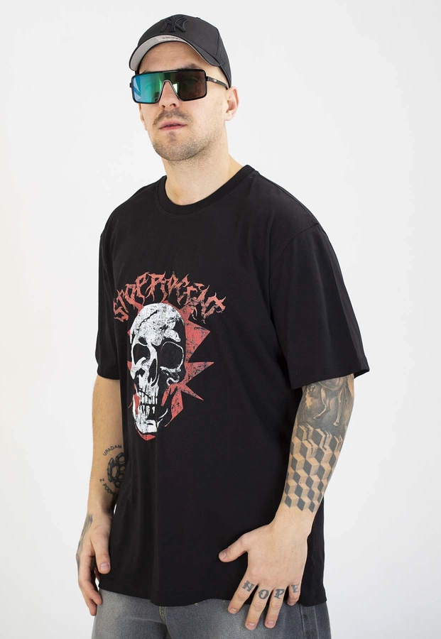 T-shirt Stoprocent Horror Core czarny