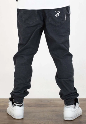 Spodnie Grube Lolo Dymek Back Haft grey