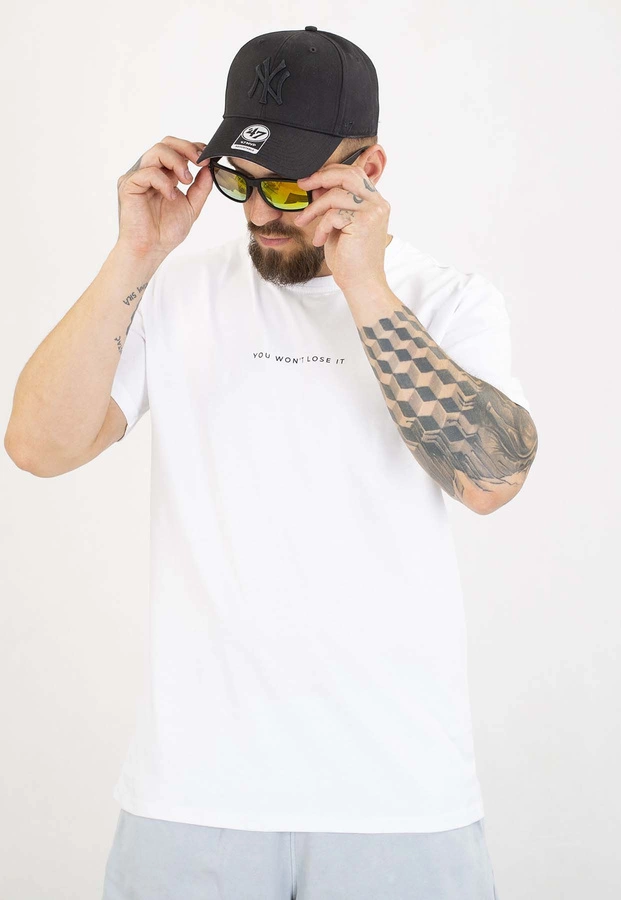 T-shirt Dudek P56 456 420 biały