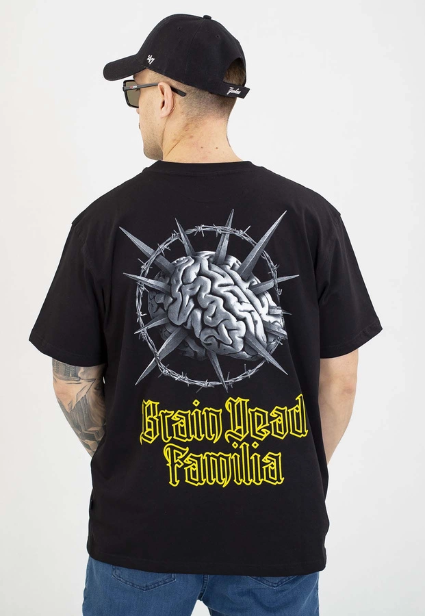 T-shirt Brain Dead Familia Gothic czarny