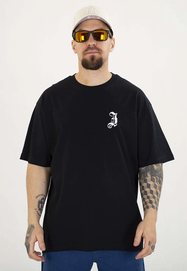 T-shirt Jigga Wear Oversize Gothic czarny