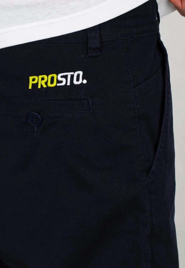 Spodnie Prosto Chino Jogger dark blue