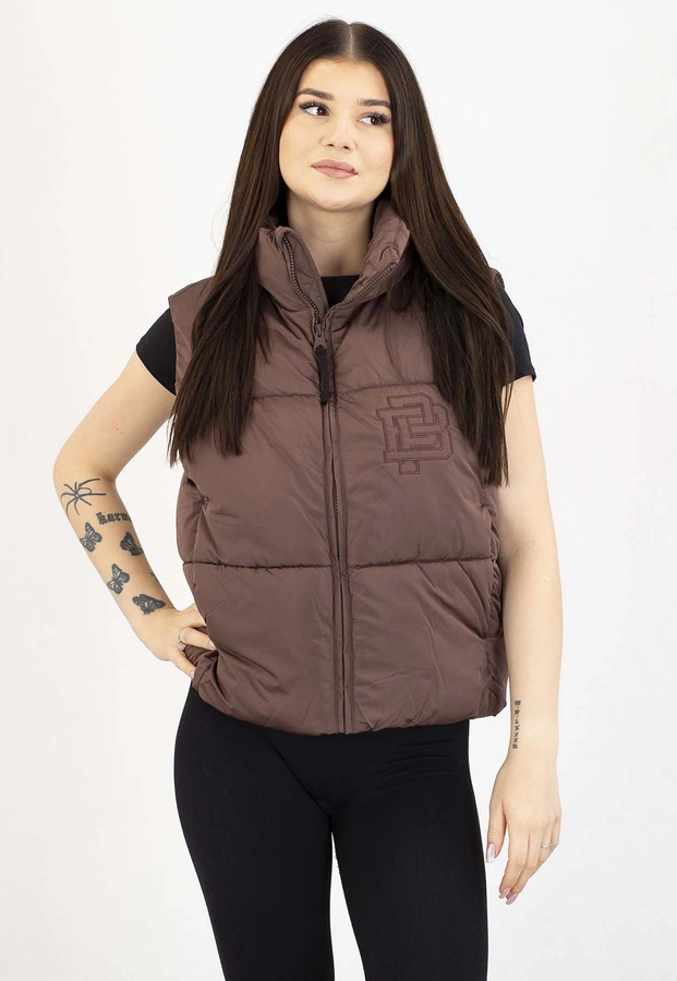 Bezrękawnik Pit Bull Harriet dark chocolate