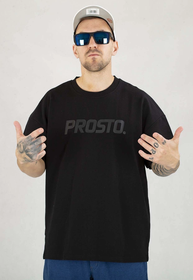 T-shirt Prosto Mono czarny