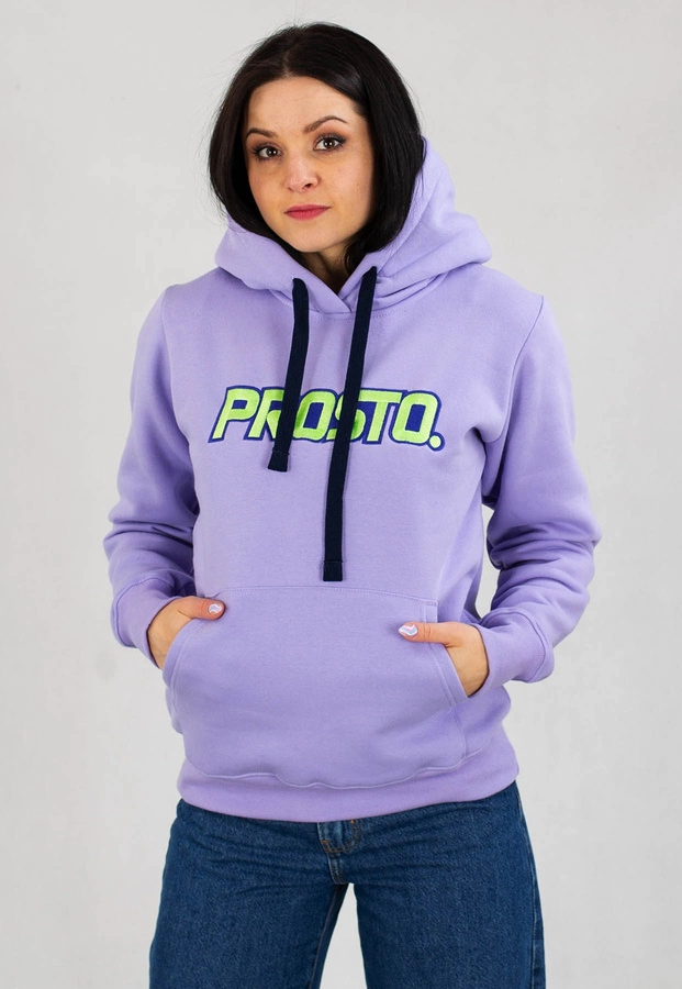 Bluza Prosto Apfie fioletowa