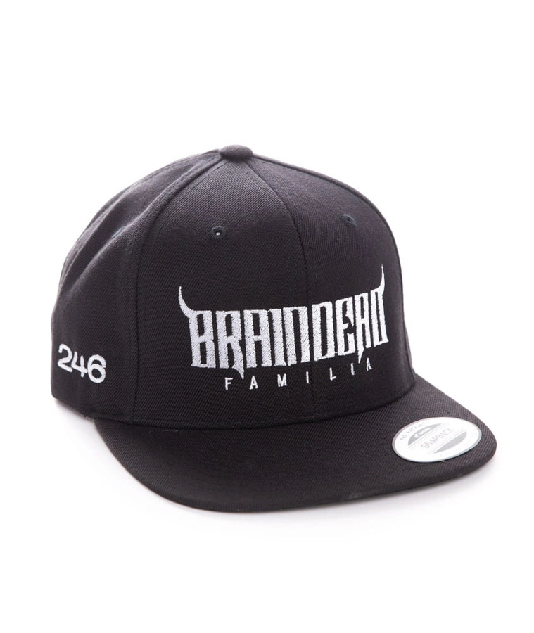 Czapka Snapback Brain Dead Familia Horns 246 czarna