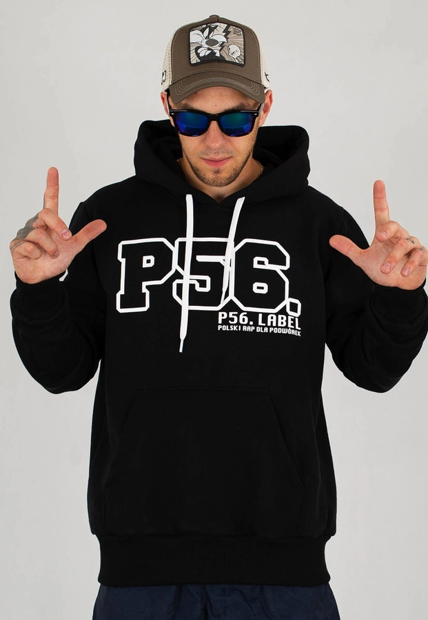 Bluza Dudek P56 Polski Rap czarna