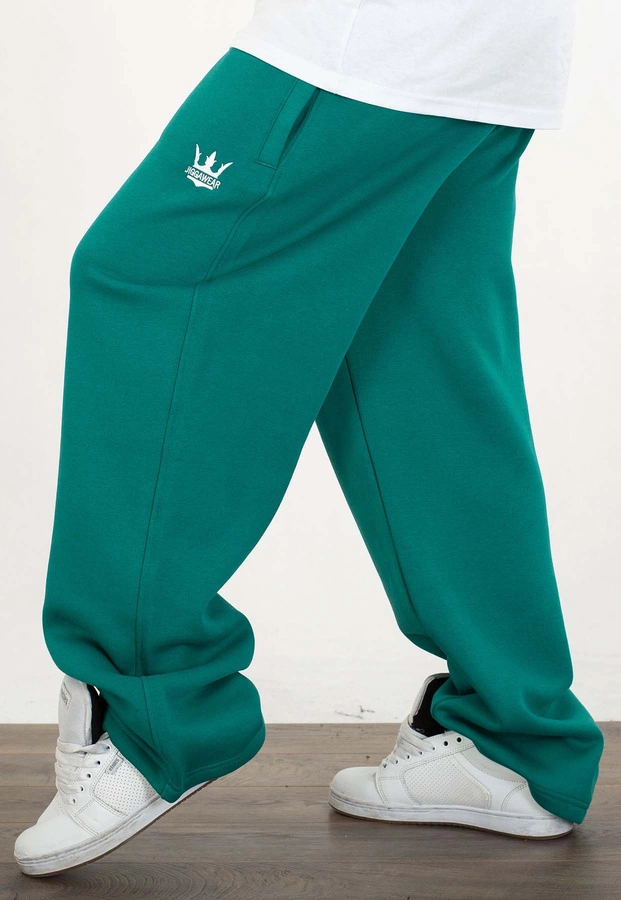 Dresy Jigga Wear Logo Drawcord Baggy zielone