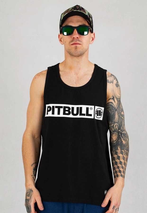 Tank Pit Bull Slim Fit Hilltop czarny