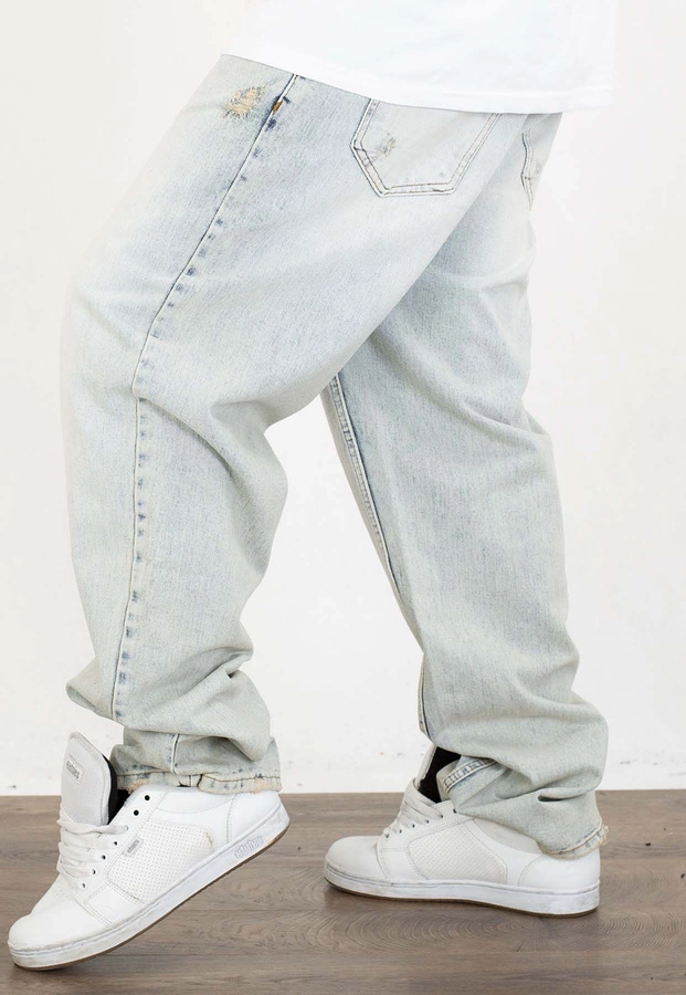 Spodnie I8 Denim BAG83 Baggy super light blue