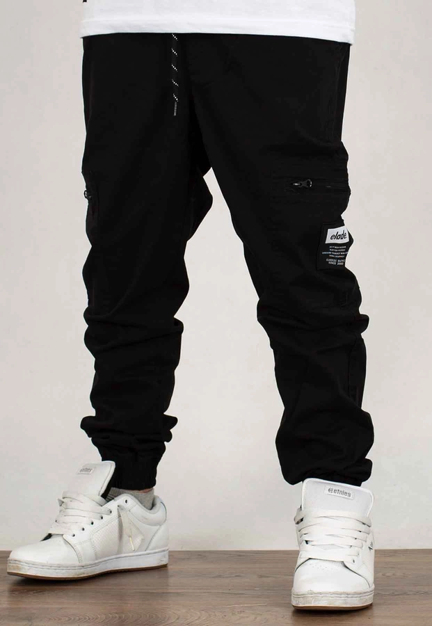 Spodnie Elade Joggery Cargo black