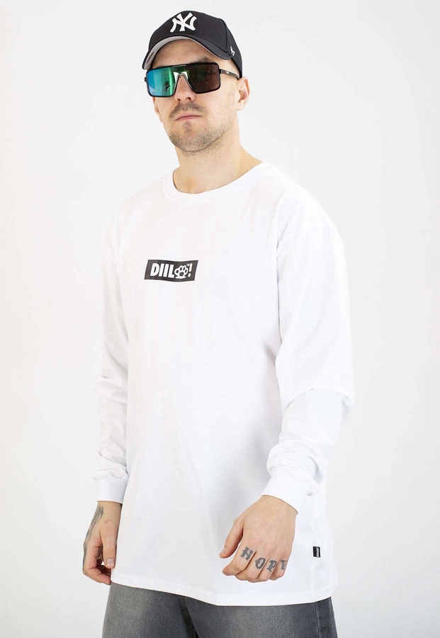 Longsleeve Diil Kastet biały