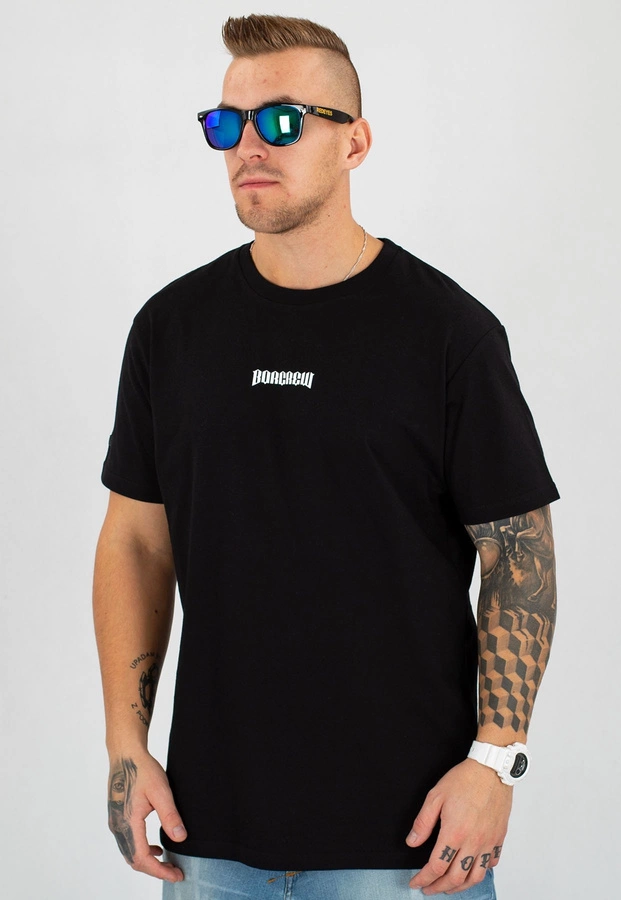 T-shirt B.O.R. Biuro Ochrony Rapu PRL czarny