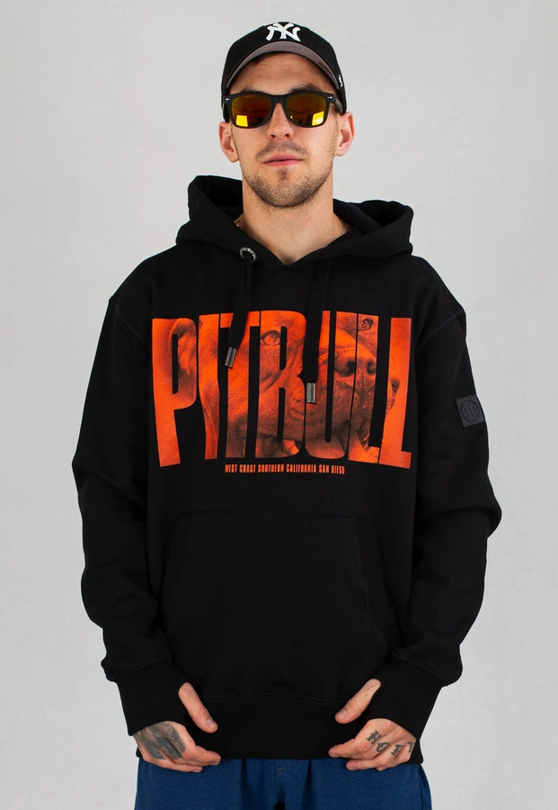 Bluza Pit Bull Orange Dog czarna