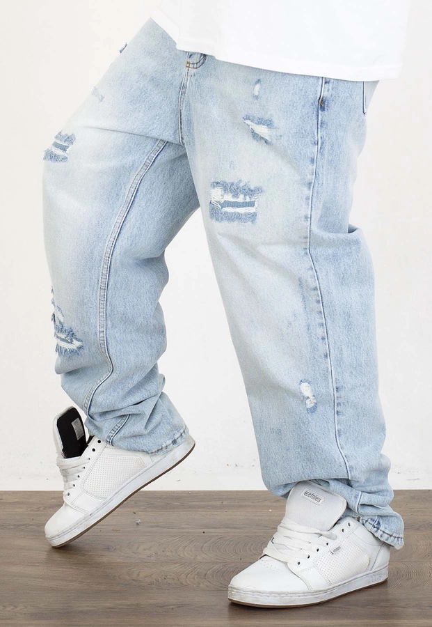 Spodnie I8 Denim BAG82 Baggy light blue