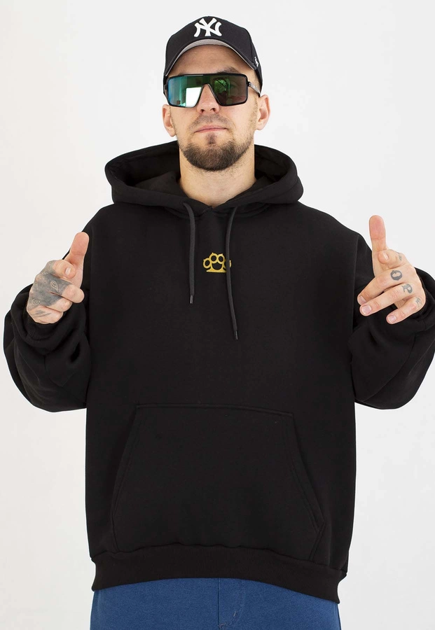 Bluza Chada Z Kapturem Bluza Chada Z Kapturem Oversize Kastet Mini czarnaczarna