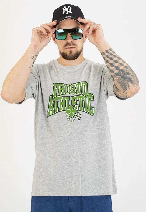 T-shirt Prosto Chicago szary