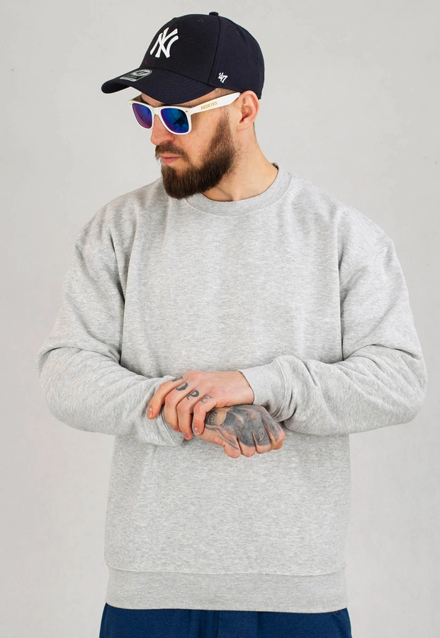 Bluza Niemaloga Crewneck jasno szara