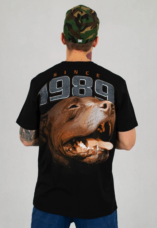 T-shirt Pit Bull Fighter czarny