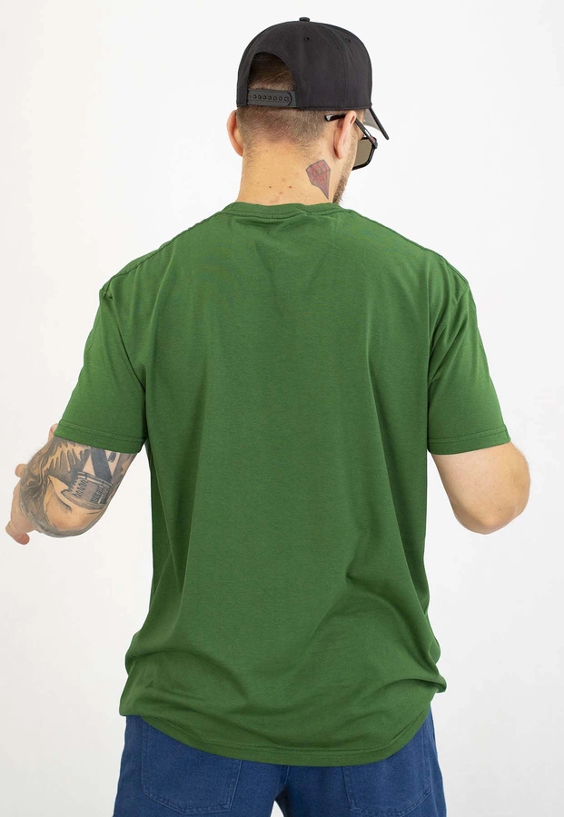 T-shirt Lucky Dice Small Dice zielony
