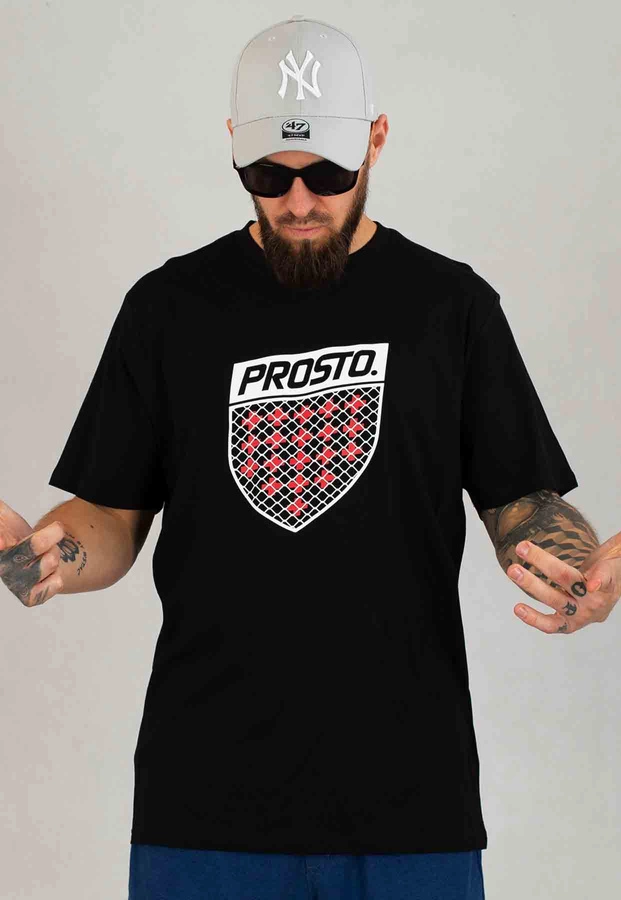 T-shirt Prosto Tripad czarny