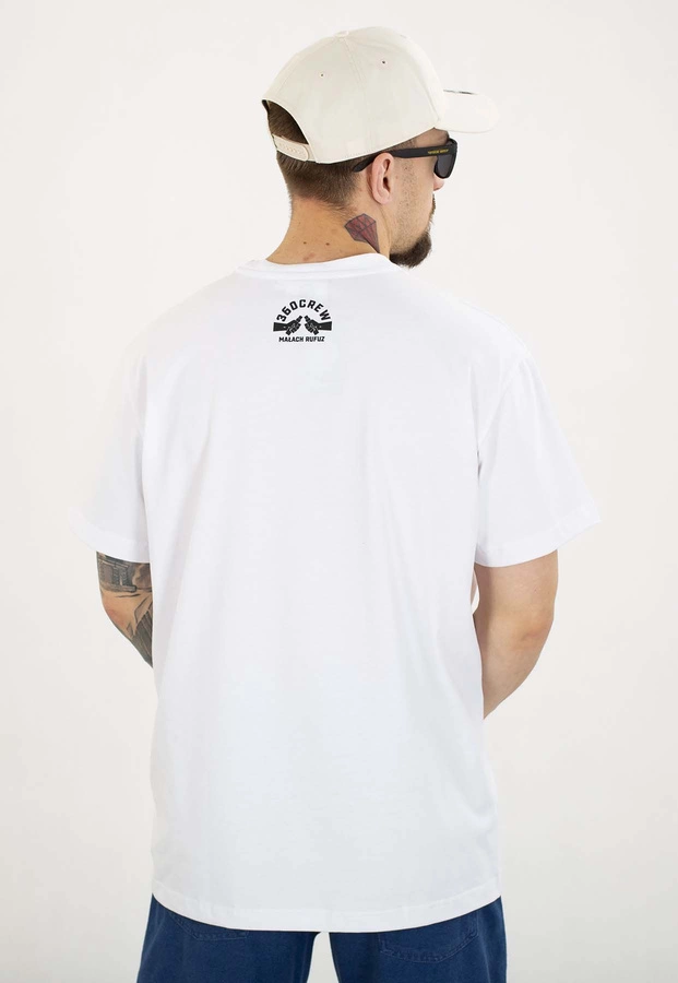 T-shirt 360CLTH Emer biały