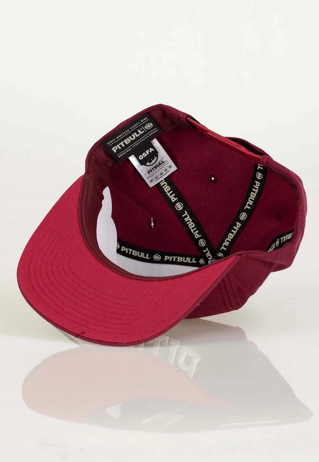 Czapka Snapback Pit Bull PITBULL YP Classic Premium bordowa