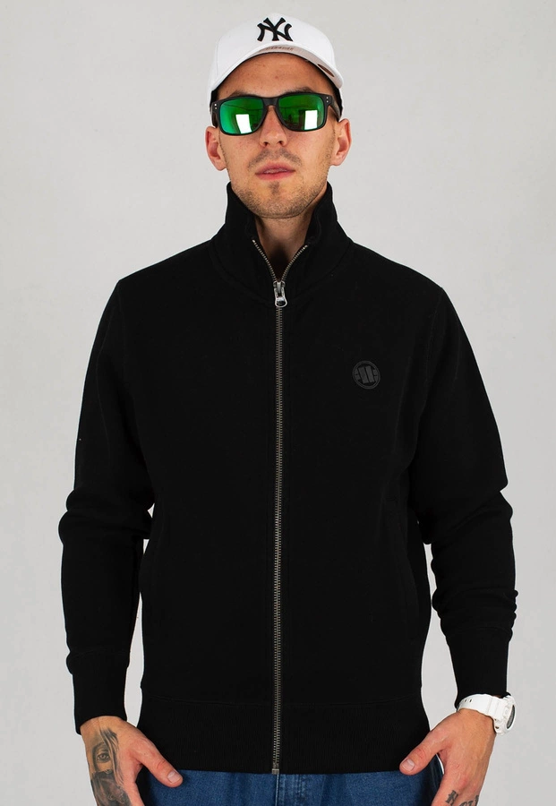 Bluza Pit Bull Premium Pique Sweatjacket Small Logo czarna