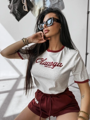 T-Shirt Olavoga Aven szary