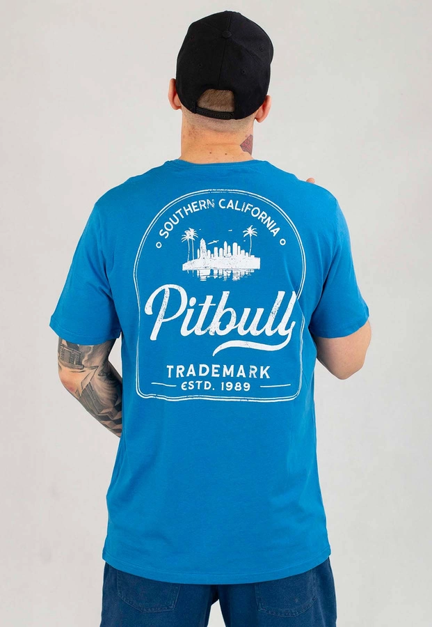 T-shirt Pit Bull Ultra Light Light So Cal niebieski