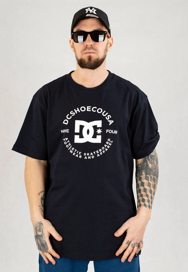 T-Shirt DC Shoes Star Pilot ADYZT05376-KVJO granatowy