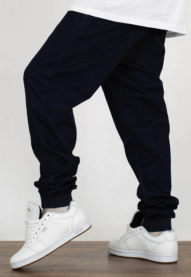Spodnie SSG Jogger Slim Jeans Haft dark